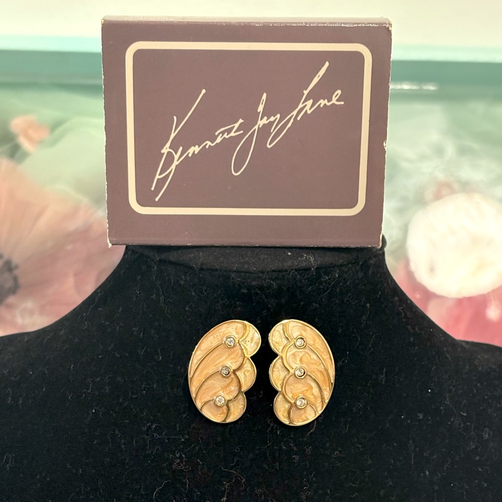 Kenneth Jay Lane for Avon Papillon Earrings